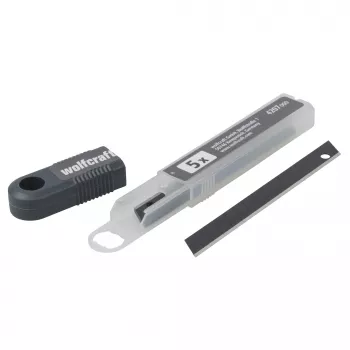 Wolfcraft Profi-Sharp lámače čepele 9 mm čierna 5-bal 4207000
