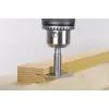 Wolfcraft 3270000 drážkovací fréza s drážkovacím frézom, 45 mm priemer, 8 mm stopka, s hrotmi z tvrdokovu