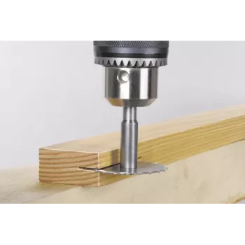 Wolfcraft 3270000 drážkovací fréza s drážkovacím frézom, 45 mm priemer, 8 mm stopka, s hrotmi z tvrdokovu