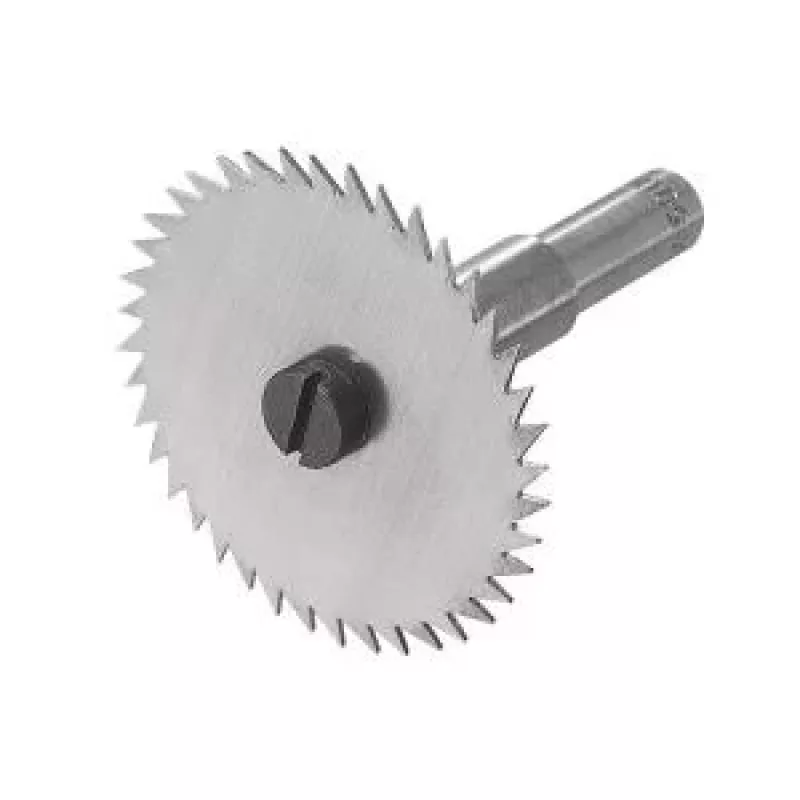 Wolfcraft 3270000 drážkovací fréza s drážkovacím frézom, 45 mm priemer, 8 mm stopka, s hrotmi z tvrdokovu