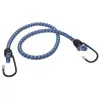 Wolfcraft 3293000 expandér gumené lano 0,5 m x 6 mm, 2 háky, čierne