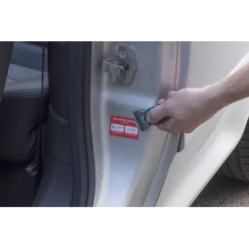 Wolfcraft 4287000 Škrabka pre plastové čepele