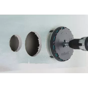 wolfcraft nastaviteľná dierová píla 45-130 mm s HSS pílovými listami a strediacim vrtákom 5978000