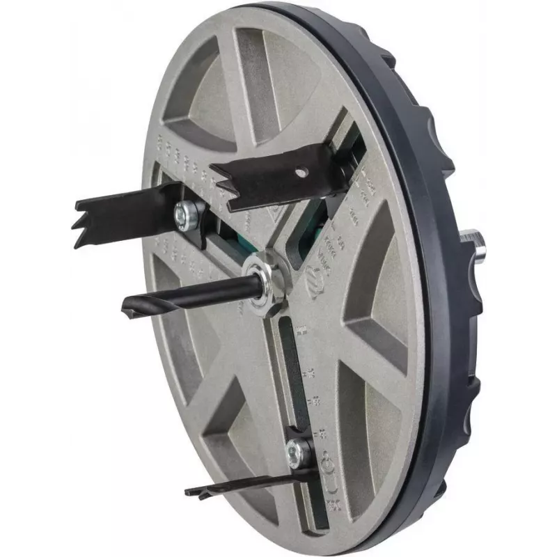 wolfcraft nastaviteľná dierová píla 45-130 mm s HSS pílovými listami a strediacim vrtákom 5978000