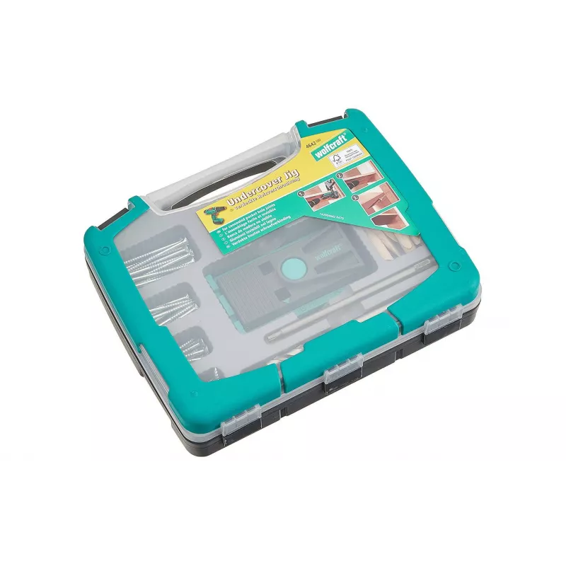 Wolfcraft vŕtacia šablóna pre skryté pánty 4642100