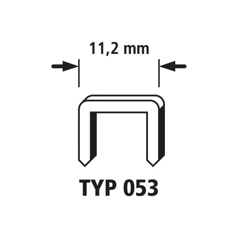 Wolfcraft tacocraft ručná sponkovačka typ 53 sponky 4-10 mm (7090000)