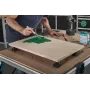 wolfcraft 6166000 upínacie čeľuste pre Master pracovné stoly, sada 2 ks, čierny plast