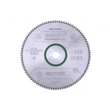 Metabo Multi Cut kotúč píly s hrotmi z tvrdokovu 315x30mm 96 zubov FZ/T 628226000