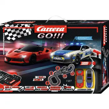 Carrera GO!!! High Speed Pursuit elektrická súprava autodráhy
