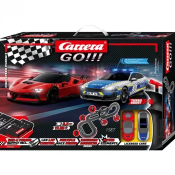 Carrera GO!!! High Speed Pursuit elektrická súprava autodráhy