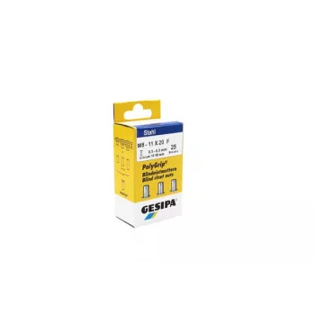 GESIPA PolyGrip® slepá nitovacia matica M8 oceľový driek 11x20mm 25 kusov 1464915