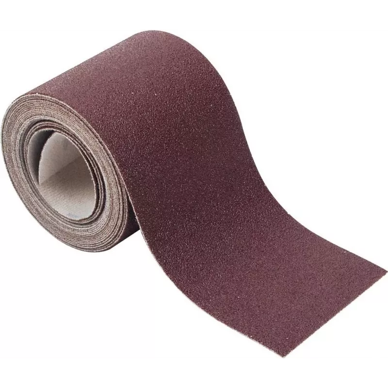 Wolfcraft 1739000 kotúč brúsneho papiera na suchý zips, zrnitosť 60, 115 mm x 4 m