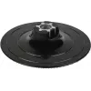 wolfcraft 125 mm brúsny pad na suchý zips s adaptérom na skľučovadlo a brúsnym listom K80 (2285000)
