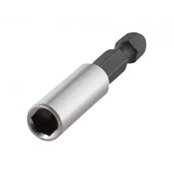 Wolfcraft 2426000 magnetický držiak bitov, 60 mm, 1/4 palca šesťhranná stopka