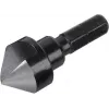 Wolfcraft 2584000 sada kužeľových záhlbníkov 3-dielna 12/16/19 mm nástrojová oceľ 1/4 palca šesťhranná stopka