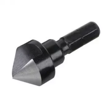 Wolfcraft 2584000 sada kužeľových záhlbníkov 3-dielna 12/16/19 mm nástrojová oceľ 1/4 palca šesťhranná stopka