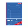 Herlitz fakturačné formulárové knihy A5 2-dielne samoprepisovacie, balenie 4 ks 300003799