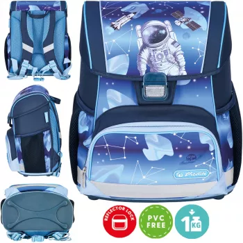 Herlitz Loop školský batoh 6-9 rokov, Cosmonaut Cosmo Explorer