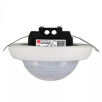 B.E.G. Brück PD4N-KNXs-BA-DE KNX snímač prítomnosti, stropný vstavaný, 360°, biely 93535