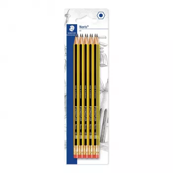 Staedtler Noris HB 122-2 BK10 sada grafitových ceruziek, HB, 10 ks