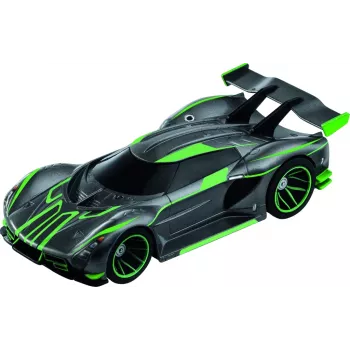 Carrera GO!!! Cars - Tuning Hypercar antracitová neónovo zelená (20064287)