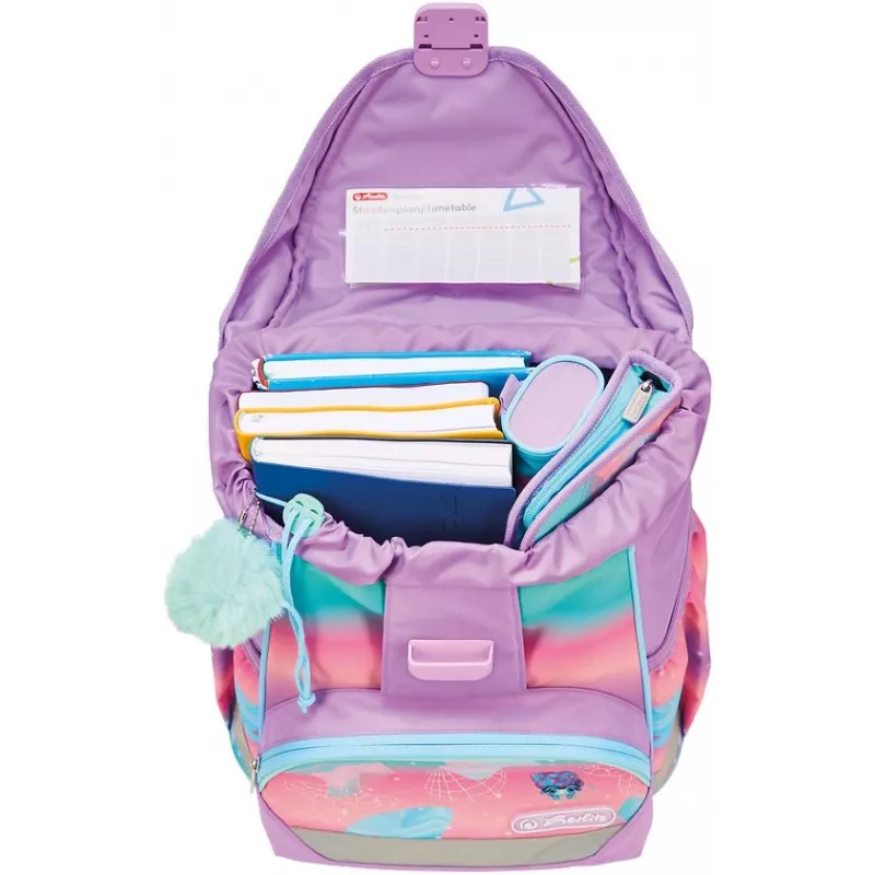Herlitz Ultralight sada školského batoha Seahorse Ocean Lights 6-9 rokov