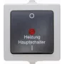 Kopp 565356002 termoplastický čierno-sivý striedavý prepínač, podomietkový, 10 A, 250 V AC