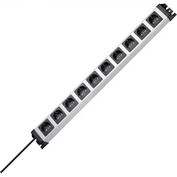 Heinrich Kopp POWERversal 10-násobná zásuvková lišta s 1,4 m káblom, biela, 250 V, 3,6 kW 227120011