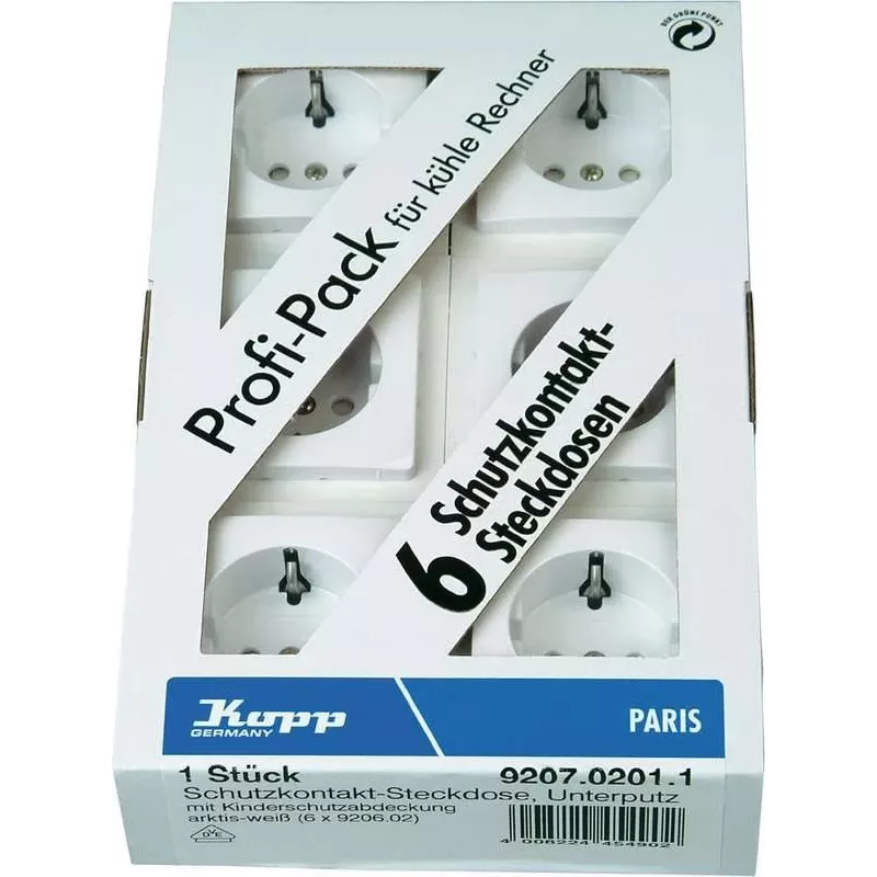 HEINRICH KOPP Paris Schuko zásuvkový modul čistobiela 920702011