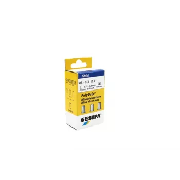 Gesipa 1464839 Slepá nitová matica M6 x 18 mm oceľ, 25 ks