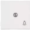 HEINRICH KOPP Paris séria vypínač, 2 kolískové tlačidlá, podomietkový, 250 V, 10 A, biely termoplast 490442007