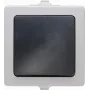 Heinrich Kopp 565756004 Prepínač modul, čierno-sivá, podomietkový, 10A 250V