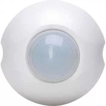 HEINRICH KOPP 360° stropný/nástenný detektor pohybu, relé, biely, IP44/IP20, 230V, 2000W 822101035