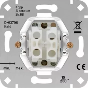 HEINRICH KOPP modul roletového vypínača HK05/HK07 hliník 250V 10A 504500004