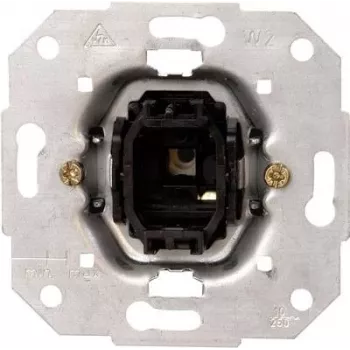 HEINRICH KOPP modul tlačidla pre HK05/HK07, hliník, 1-pólový, 250V AC, 10A 504400001
