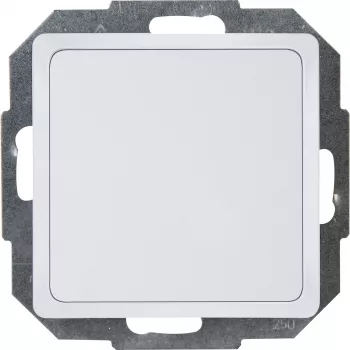 Kopp HK05 slepý kryt so svorkami, arktická biely, 1 modul 334302005