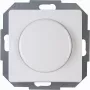 Kopp PARIS 843402085 Tlačidlový striedavý spínač s LED stmievačom, arktická biela