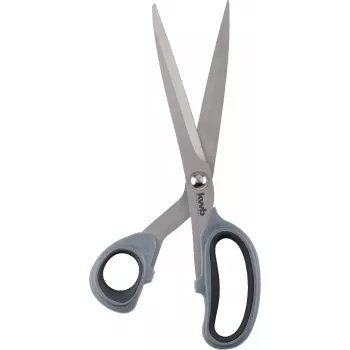 KWB 020923 univerzálne nožnice s nehrdzavejúcimi čepeľami a rukoväťou Soft-Grip, 200 mm