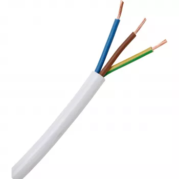 HEINRICH KOPP H03VV-F 3G0,75 mm² biely flexibilný PVC kábel 25 m 151625006