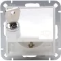HEINRICH KOPP zásuvka Schuko s vyklápacím krytom, na omietku, IP44, sivá, 1-násobná, 16 A, 250 V, séria Paris 951529001
