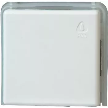 HEINRICH KOPP 623602081 Podomietkový prepínač, 10 A, 250 V AC, skrutkové svorky, IP20, sivý/biely