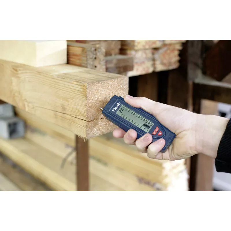 KWB Merač vlhkosti 012100 digitálny LCD tyčinkový typ na drevo a stavebné materiály