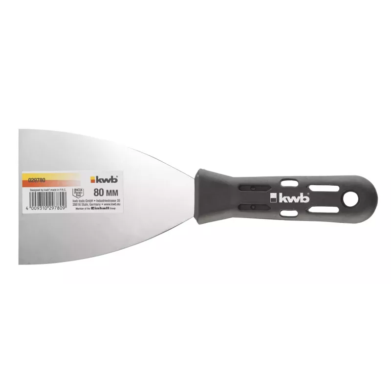 kwb 029780 Maliarska špachtľa 80 mm ušľachtilá oceľ