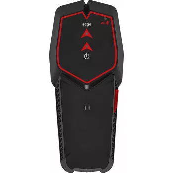 KWB SAFETY-FIXX 11620 multimateriálový detektor, drevo, železný kov, vodič pod napätím AC, hĺbka 38 mm, čierna/červená