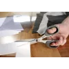 KWB 020917 univerzálne nožnice 200 mm nerez soft grip čierna/červená