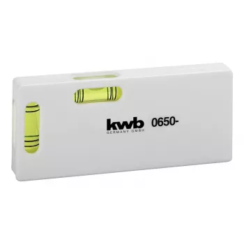 kwb 065010 mini vodováha 100 mm magnetická hliníková