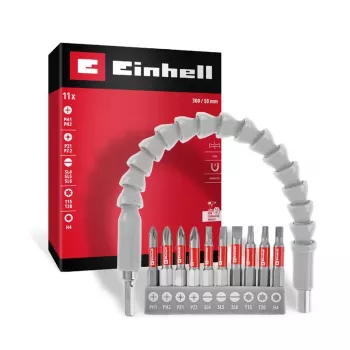 Einhell karabínová sada bitov 10-dielna 1/4