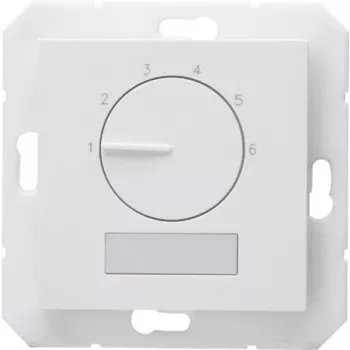 HEINRICH KOPP HK07 Basic elektronický priestorový termostat, 230V, 50Hz, 0°C až 40°C, IP20, čistobiela 296529003