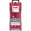 kwb 109180 sada čepelí do priamočiarej píly, 10-dielna, T-stopka, drevo/kov/plast