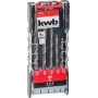 kwb 109140 Sada vrtákov do betónu s hrotmi z tvrdokovu, 5-dielna, 4-10 mm